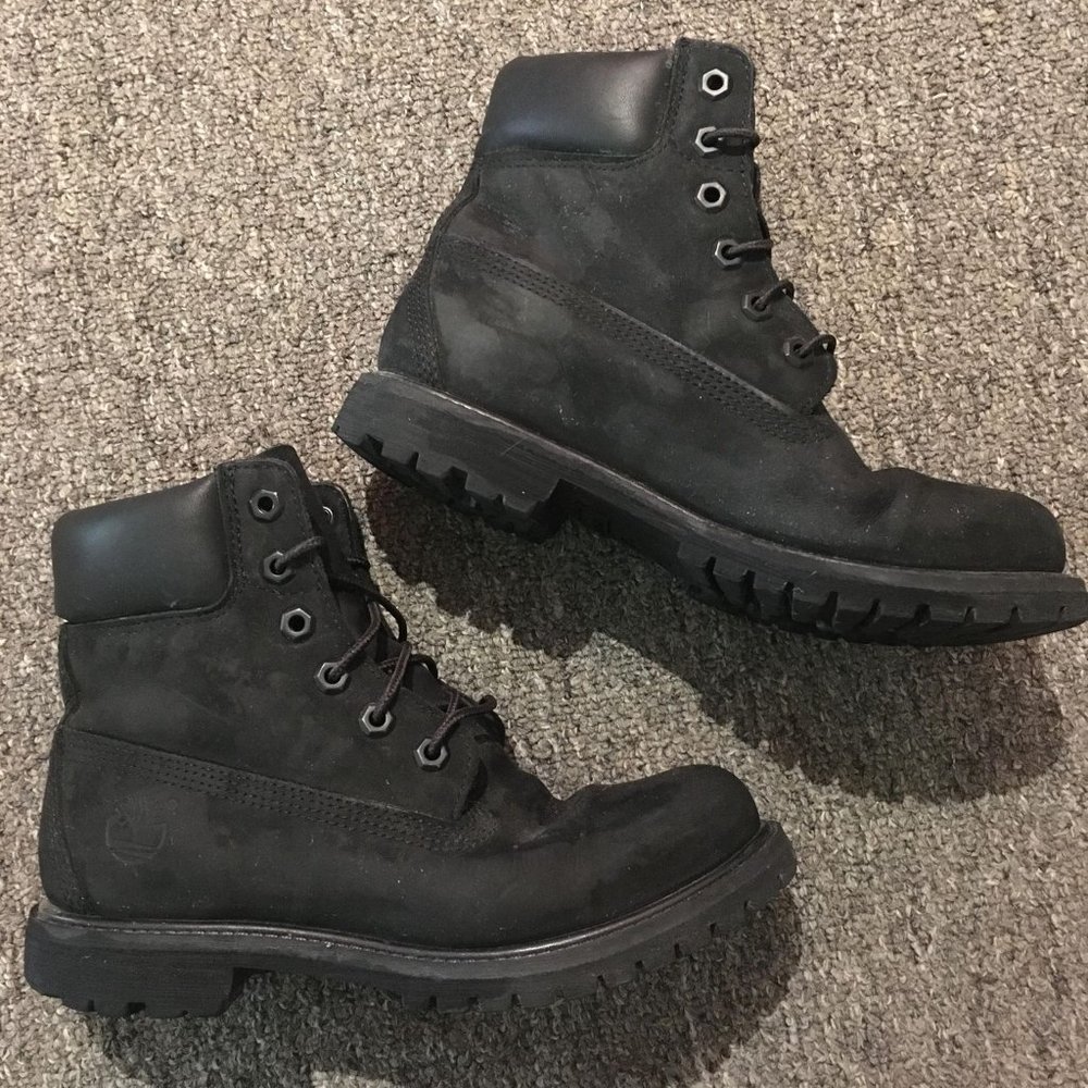 Timberland Waterproof 6" Premium Boots, Black